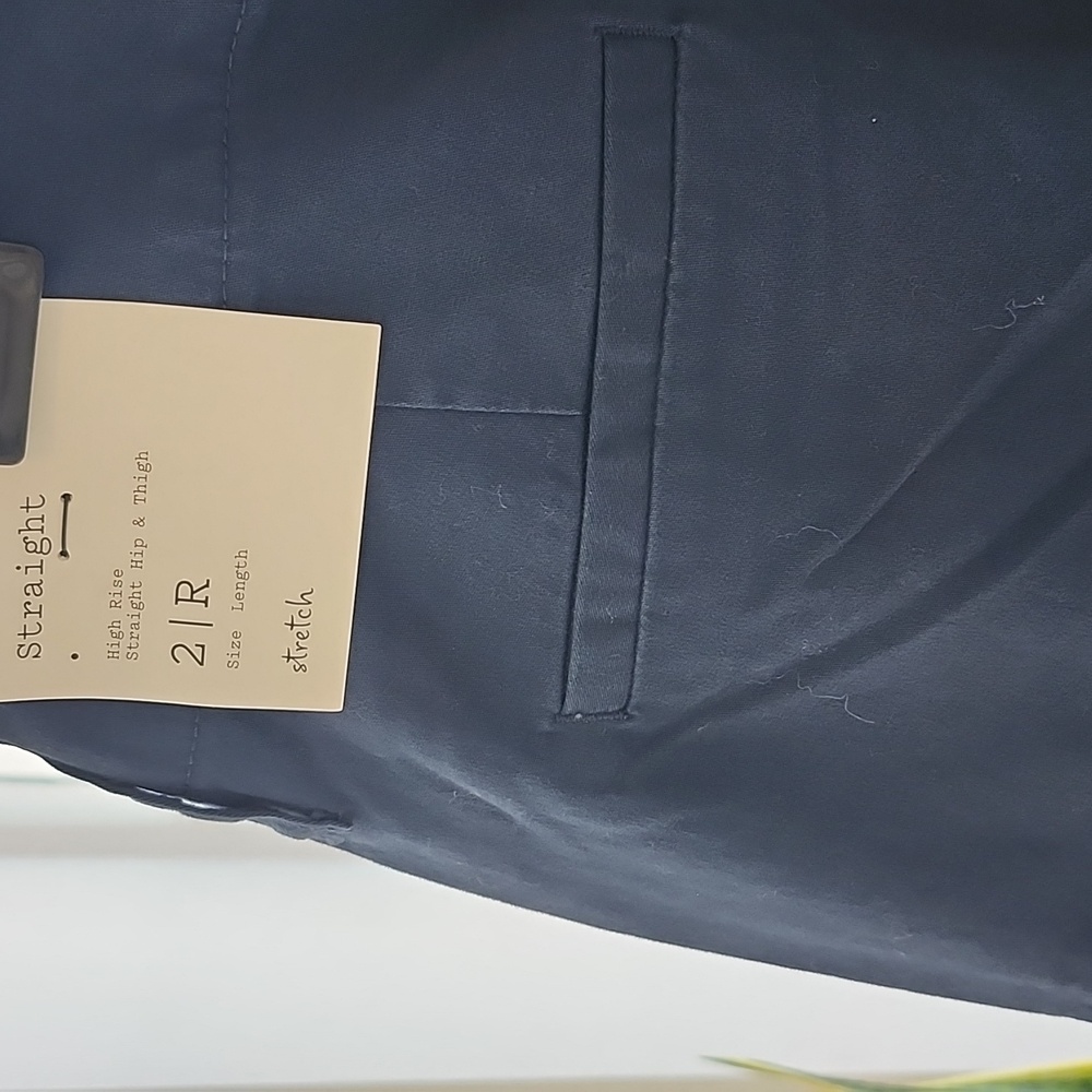 A New Day Navy Chinos, Size 2 - Picture 9 of 10